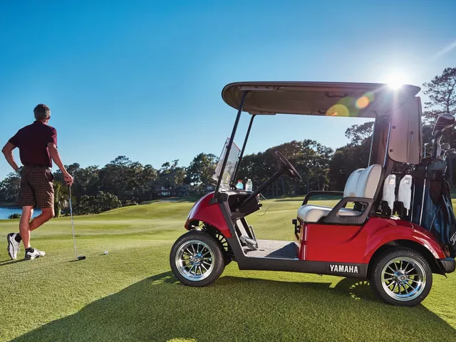 Is a golf cart safe for a 10 year old to drive around?