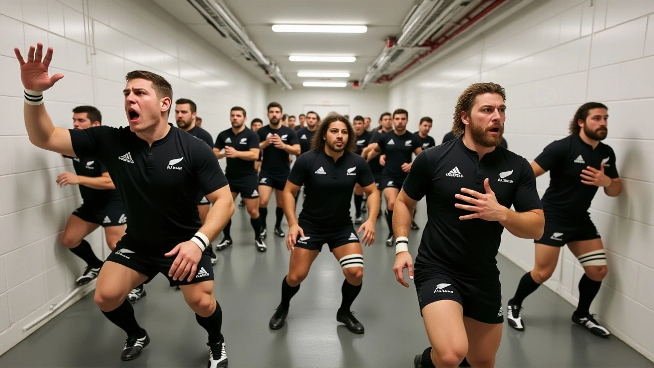 All Blacks Perform Haka Before Wales in Dramatic Quilter Nations Series Finale